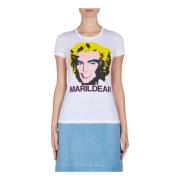 Dsquared2 Bomull T-shirt White, Dam