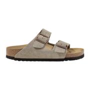 Birkenstock Lädersandaler Beige, Herr