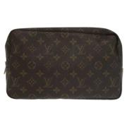 Louis Vuitton Vintage Pre-owned Canvas kuvertvskor Brown, Dam