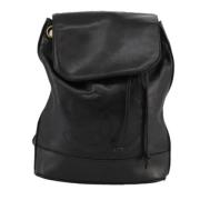 Chanel Vintage Pre-owned Laeder crossbodyvskor Black, Dam