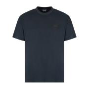 Emporio Armani EA7 Svart T-shirts och Polos Kollektion Black, Herr