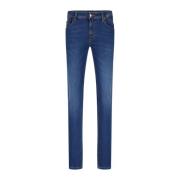 Tramarossa Klassisk Passform Jeans Blue, Herr