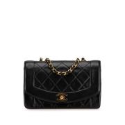 Chanel Vintage Pre-owned Laeder chanel-vskor Black, Dam