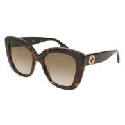 Gucci Cat-Eye Solglasögon Brown, Unisex