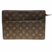 Louis Vuitton Vintage Pre-owned Tyg louis-vuitton-vskor Brown, Dam