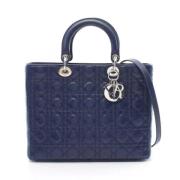 Dior Vintage Pre-owned Laeder dior-vskor Blue, Dam