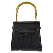 Fendi Vintage Pre-owned Laeder handvskor Black, Dam