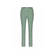 Mason's Slim-Fit Sammet Byxor 5-Ficka Stil Green, Dam