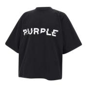 Purple Brand Herr Bomull T-shirt Svart Black, Herr