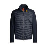 Parajumpers Marinblå Hybridjacka med Lycra Trim Blue, Herr