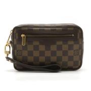 Louis Vuitton Vintage Pre-owned Canvas louis-vuitton-vskor Brown, Dam