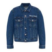 Kenzo Denimjacka med barkbroderi Blue, Dam