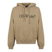 Off White Pil Skate Crewneck Sweaters Beige, Herr