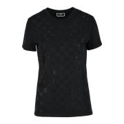 Elisabetta Franchi Tshirt Black, Dam