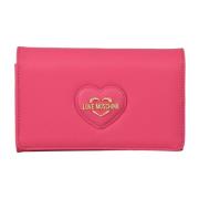 Love Moschino Stilren PU Axelväska Pink, Dam