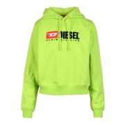 Diesel Sweatshirt Yellow, Dam