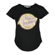 Stella McCartney Bomull T-shirt Black, Dam