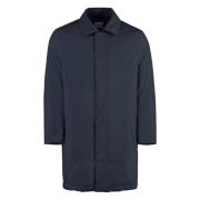 PS By Paul Smith Polyester Parka med sidofickor Blue, Herr