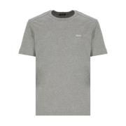 Ermenegildo Zegna Grå Zegna Bomull T-shirt för Kvinnor Gray, Herr