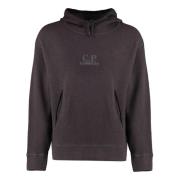 C.P. Company Ullblandning Fleece Hoodie Gray, Herr