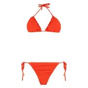 Reina Olga Kontrast Sömn Triangel Bikini Orange, Dam