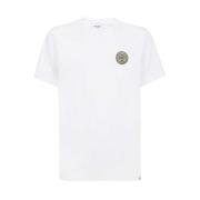 Les Deux Logo Print T-shirt White, Herr