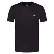 C.P. Company Svart T-shirt från Fw23 Kollektionen Black, Herr