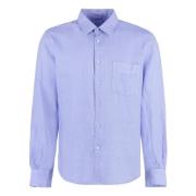 Aspesi Blouses Shirts Blue, Herr