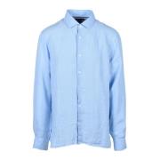 Tommy Hilfiger Linneskjorta Blue, Herr