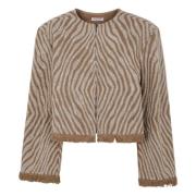 By Malene Birger Snygg Svart Blazer Brown, Dam