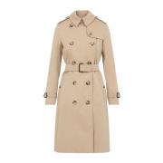 Burberry Honung Kensington Trench Coat Beige, Dam