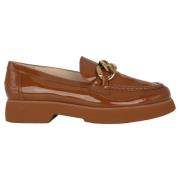 Högl Brun Patent Dam Loafer Brown, Dam