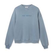 Axel Arigato Distort Washed Sweatshirt Blue, Herr