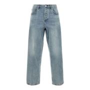 Emporio Armani Blå Bomull Denim Herr Jeans Blue, Herr