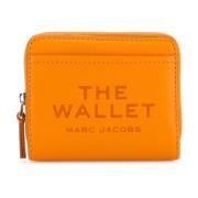 Marc Jacobs Stilren Orange Läder Plånbok Orange, Dam