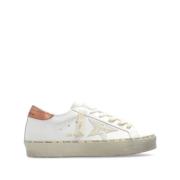 Golden Goose Hi Star Lädersneakers White, Dam