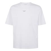 Drole de Monsieur Klassisk Slogan T-shirt White, Herr