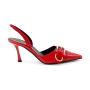 Givenchy Voyou Slingback Pump Red, Dam