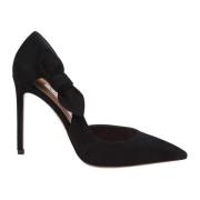 Aquazzura Stilettos med rosett Black, Dam