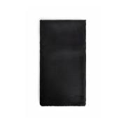 Saint Laurent Svart Sidenscarf Cassandre Design Black, Dam