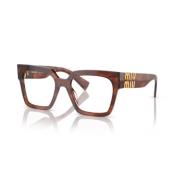 Miu Miu Stiliga UV-skyddssolglasögon Brown, Unisex