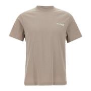 Axel Arigato Legacy Logo Print Tee Beige, Herr