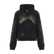 Balenciaga Faded Black Zip-Up Jacka Black, Dam