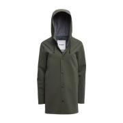 Stutterheim Matt Vattentät Regnrock Green, Unisex