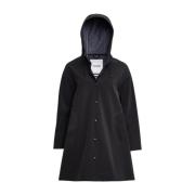 Stutterheim A-linje Vattentät Regnrock för Kvinnor Black, Dam