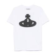 Vivienne Westwood Vita Crew Neck T-shirts och Polos White, Herr