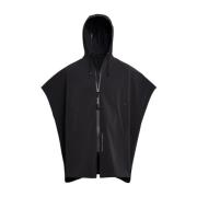 Stutterheim Matt Regnponcho för Kvinnor Black, Dam