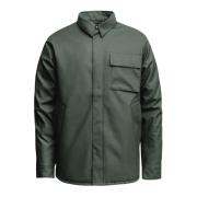 Stutterheim Vattentät Vinter Overshirt Jacka Green, Herr