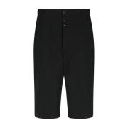 Givenchy Bomulls Long Shorts Black, Herr