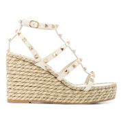 Valentino Garavani Wedges Beige, Dam